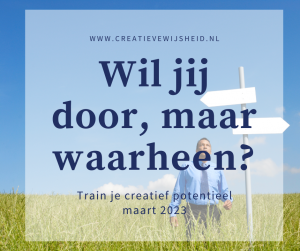 Train je creatief potentieel | training in maart 2023